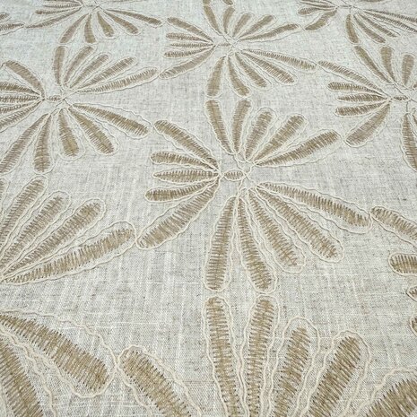Linen Viscose Embroidered - 5473