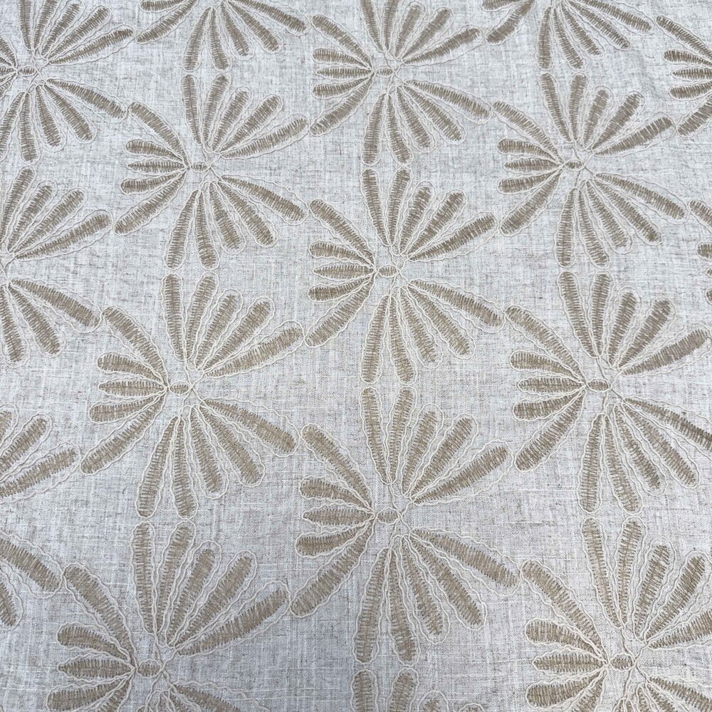 Linen Viscose Embroidered - 5473