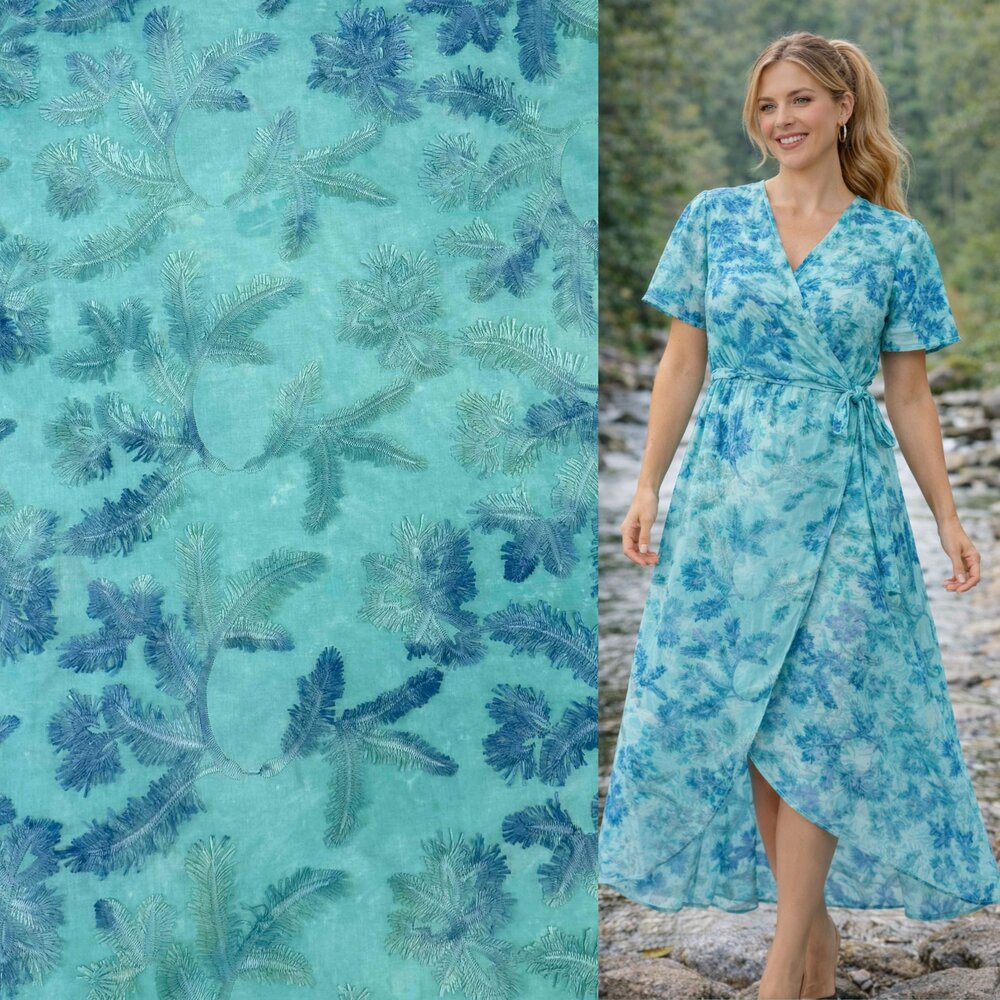 Cotton Batiste Embroidered 5475 Cotton Batiste Embroidered 5475