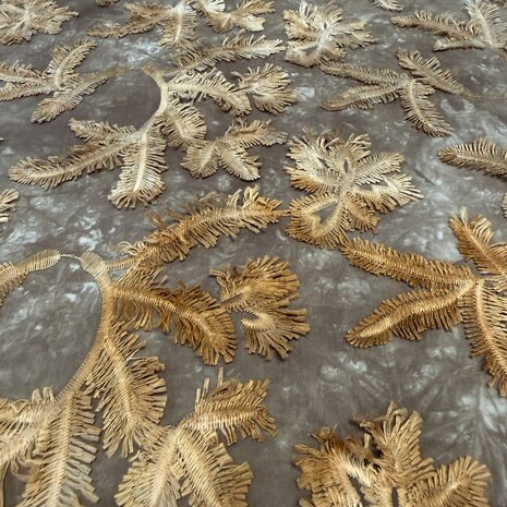 Batiste de coton brodée 5476