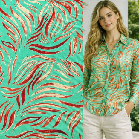 Viscose extensible pour jet d'encre 5419