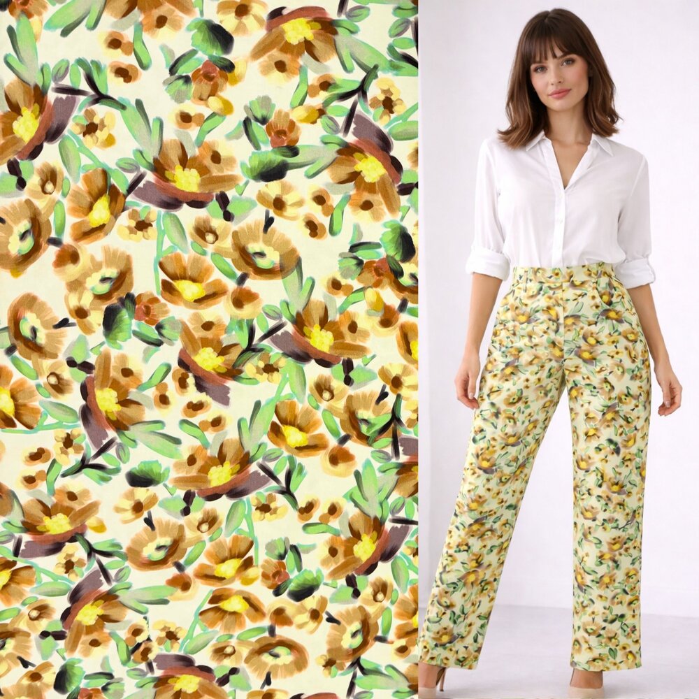 Stretch Cotton Poplin 5483