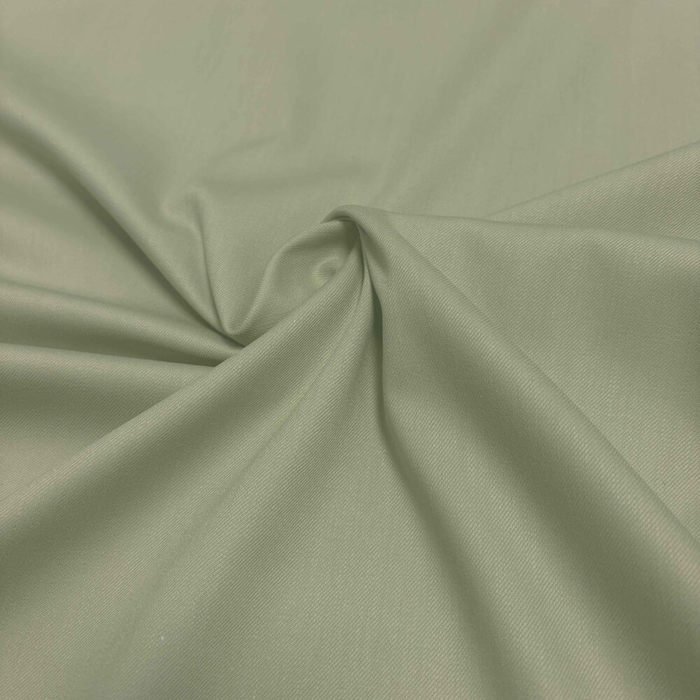 Coton extensible 5484 - vert olive clair