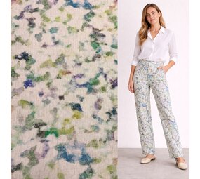 Lin Viscose Jet d'encre 5491