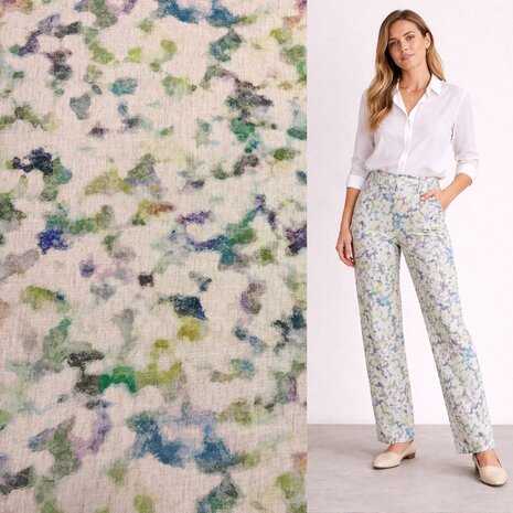 Linen Viscose Inkjet 5491