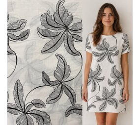 Cotton Batiste Embroidered 5499 Cotton Batiste Embroidered 5499