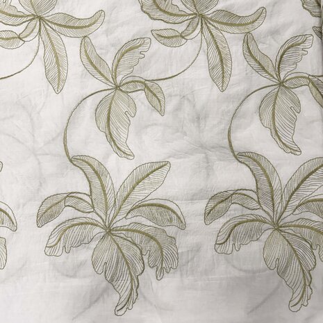 Batiste de coton brodée 5501