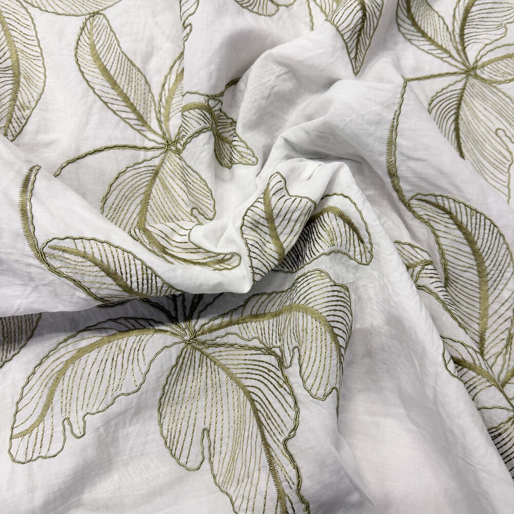 Cotton Batiste Embroidered 5501