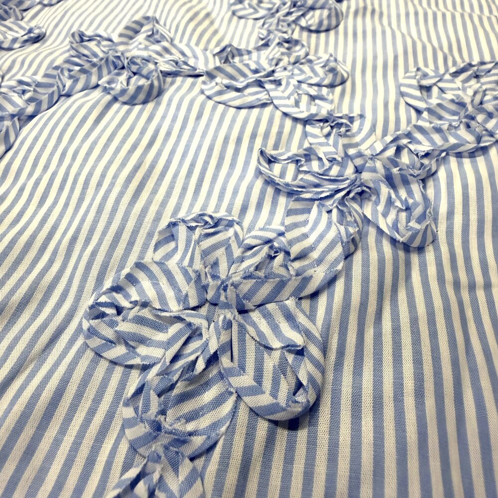 Baumwollbatist, bestickt 5502 Baumwollbatist, bestickt 5502