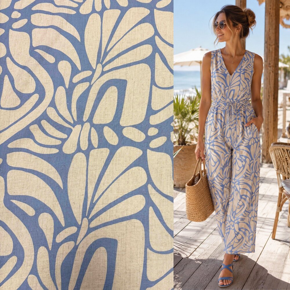 Linen Viscose Inkjet 5518 Linen Viscose Inkjet 5518