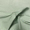 Viscose Stretch Checked 5526 - Green/White Viscose Stretch Checked 5526 - Green/White