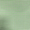 Viscose extensible à carreaux 5526 - Vert/Blanc