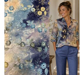 Cotton Batiste Embroidered 5522 Cotton Batiste Embroidered 5522