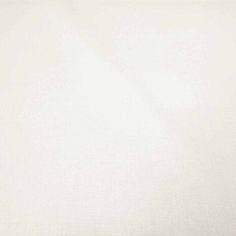 Popeline de coton 5532 - blanc chaud Popeline de coton 5532 - blanc chaud