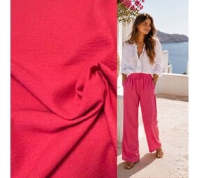 Helles Leinen 5535 - Fuchsia