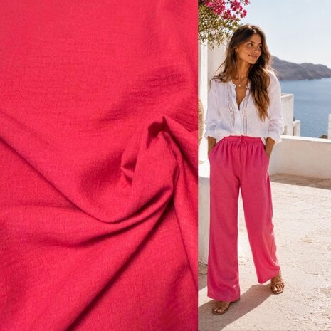Light Linnen 5535 - Fuchsia