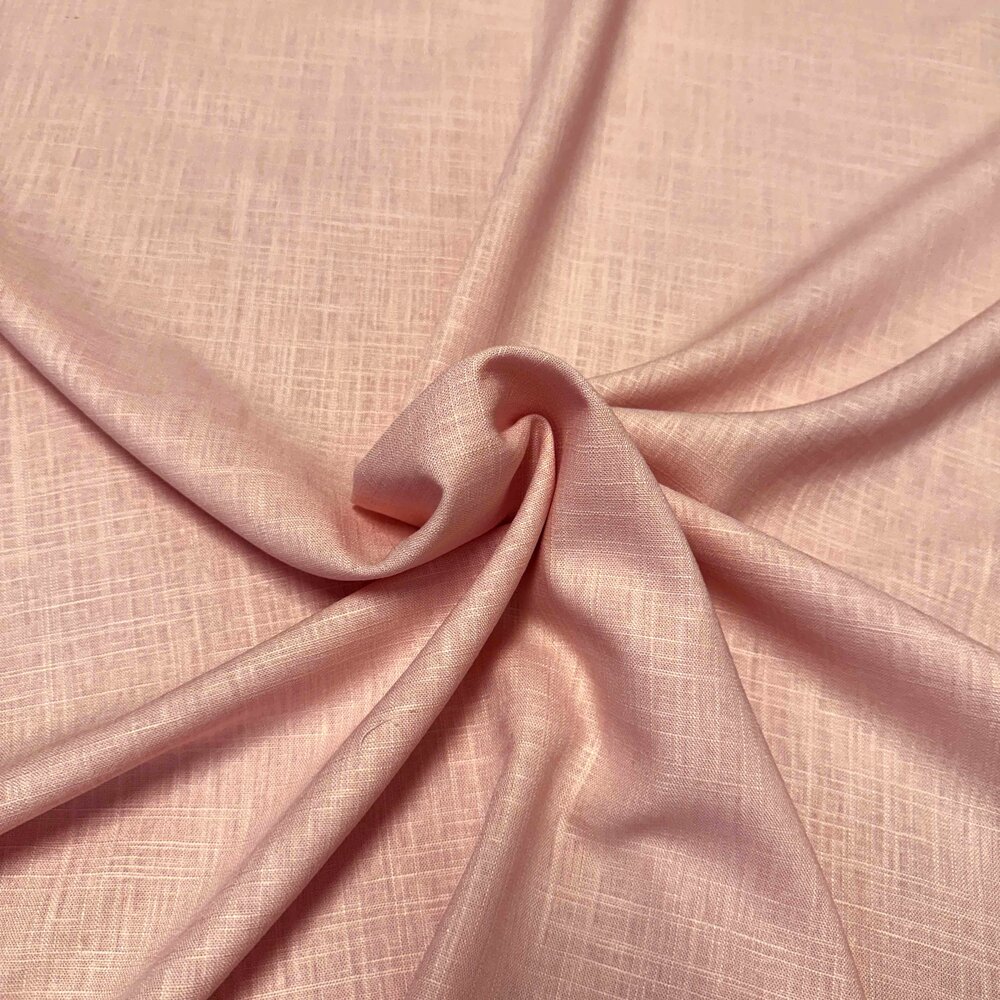 Linnen Viscose 5537 - licht roze Linnen Viscose 5537 - licht roze