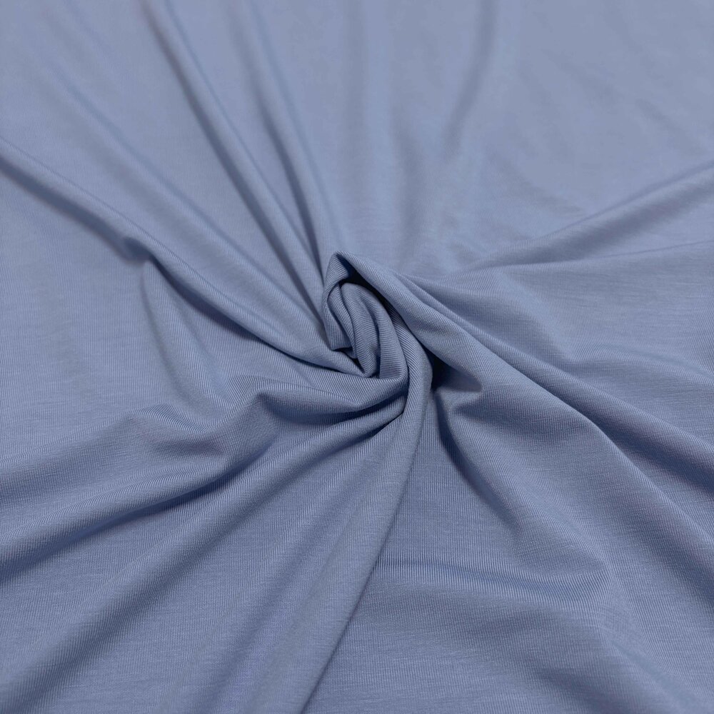 Bamboo Jersey Uni BV24 - Nebelblau !NEU! Bamboo Jersey Uni BV24 - Nebelblau !NEU!