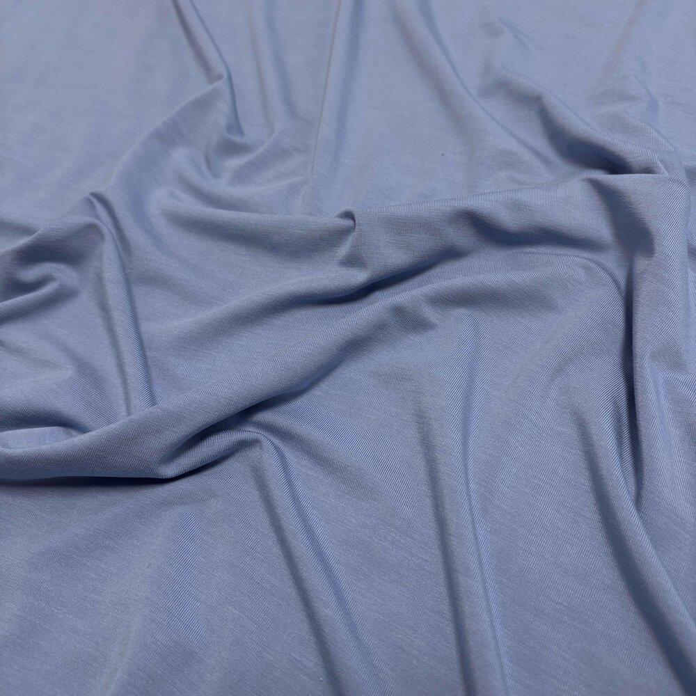 Bamboo Jersey Uni BV24 - Nebelblau !NEU! Bamboo Jersey Uni BV24 - Nebelblau !NEU!