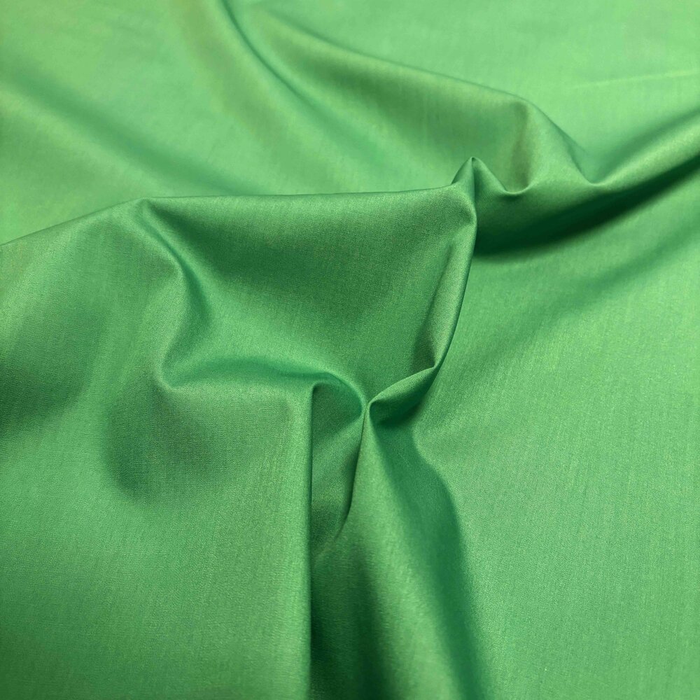 Cotton poplin 5542 - emerald green Cotton poplin 5542 - emerald green