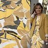 VJ COUPON -Linen look Viscose Inkjet 5101 65+130X140CM