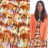 VJ COUPON - Linnenlook Viscose  Stretch 5107  120X140CM