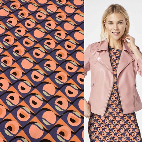 VJ COUPON -Viscose Satijn Inkjet 4007 250X137CM VJ COUPON -Viscose Satijn Inkjet 4007 250X137CM