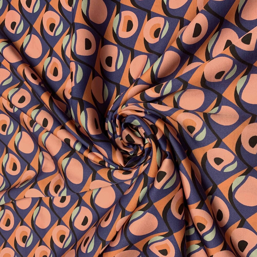 COUPON VJ - Viscose Satin Jet d'encre 4007 250X137CM