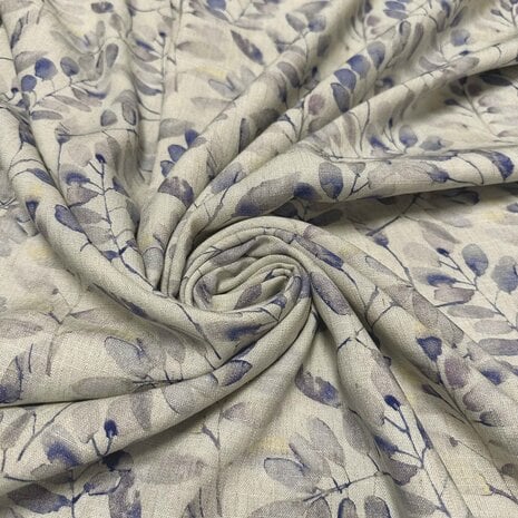 VJ COUPON Lin Viscose Jet d'encre 5096 130+85 X140CM