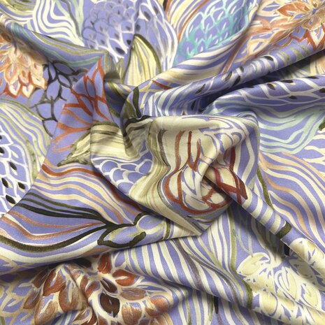 VJ COUPON Satijn Katoen/Viscose 4473 60X140CM VJ COUPON Satijn Katoen/Viscose 4473 60X140CM