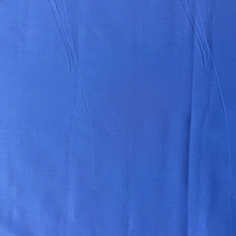 Katoen poplin 5557 - kobalt blauw Katoen poplin 5557 - kobalt blauw