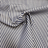 Cotton poplin 5558 - blue/white striped Cotton poplin 5558 - blue/white striped