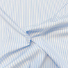 Cotton Poplin 5567 - light blue/white striped Cotton Poplin 5567 - light blue/white striped