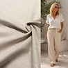 Linen Cotton LK01 - beige/white Linen Cotton LK01 - beige/white