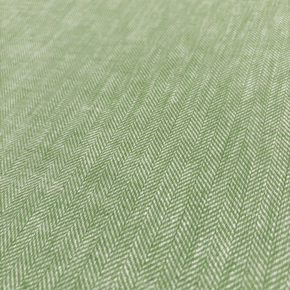 Leinen-Baumwolle LK02 – Apfelgrün/Weiß Leinen-Baumwolle LK02 – Apfelgrün/Weiß