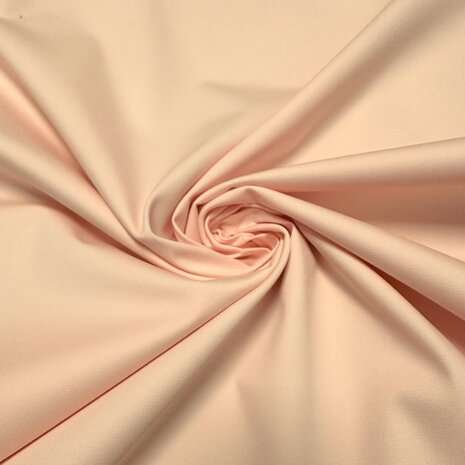 VJ COUPON - Katoen Stretch 4461 - zalm 100X128CM