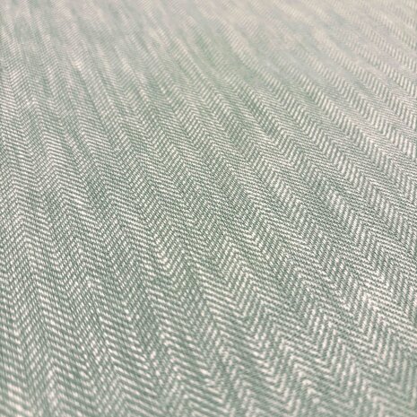 Linen Cotton LK03 - powder green/white Linen Cotton LK03 - powder green/white
