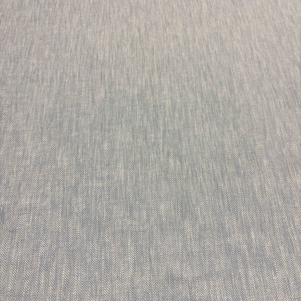 Linen Cotton LK04 - light blue/white Linen Cotton LK04 - light blue/white