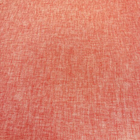 Linen Cotton LK07 - red/white