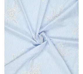 VJ COUPON Baumwollbatist, bestickt, AA33, 60 x 140 cm VJ COUPON Baumwollbatist, bestickt, AA33, 60 x 140 cm