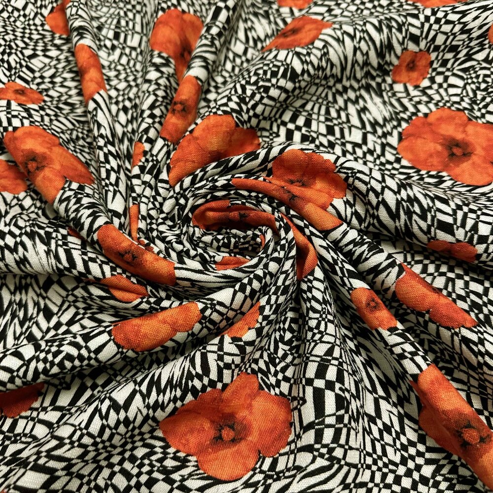 VJ COUPON - Linnen Viscose Inkjet 4987 170X140CM VJ COUPON - Linnen Viscose Inkjet 4987 170X140CM