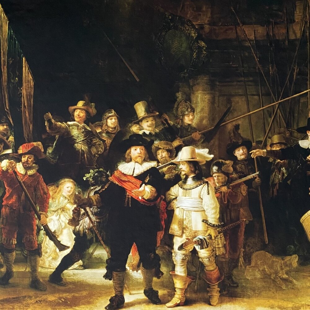 Punta di Roma+ 2188 - Rembrandt van Rijn / Die Nachtwache Punta di Roma+ 2188 - Rembrandt van Rijn / Die Nachtwache