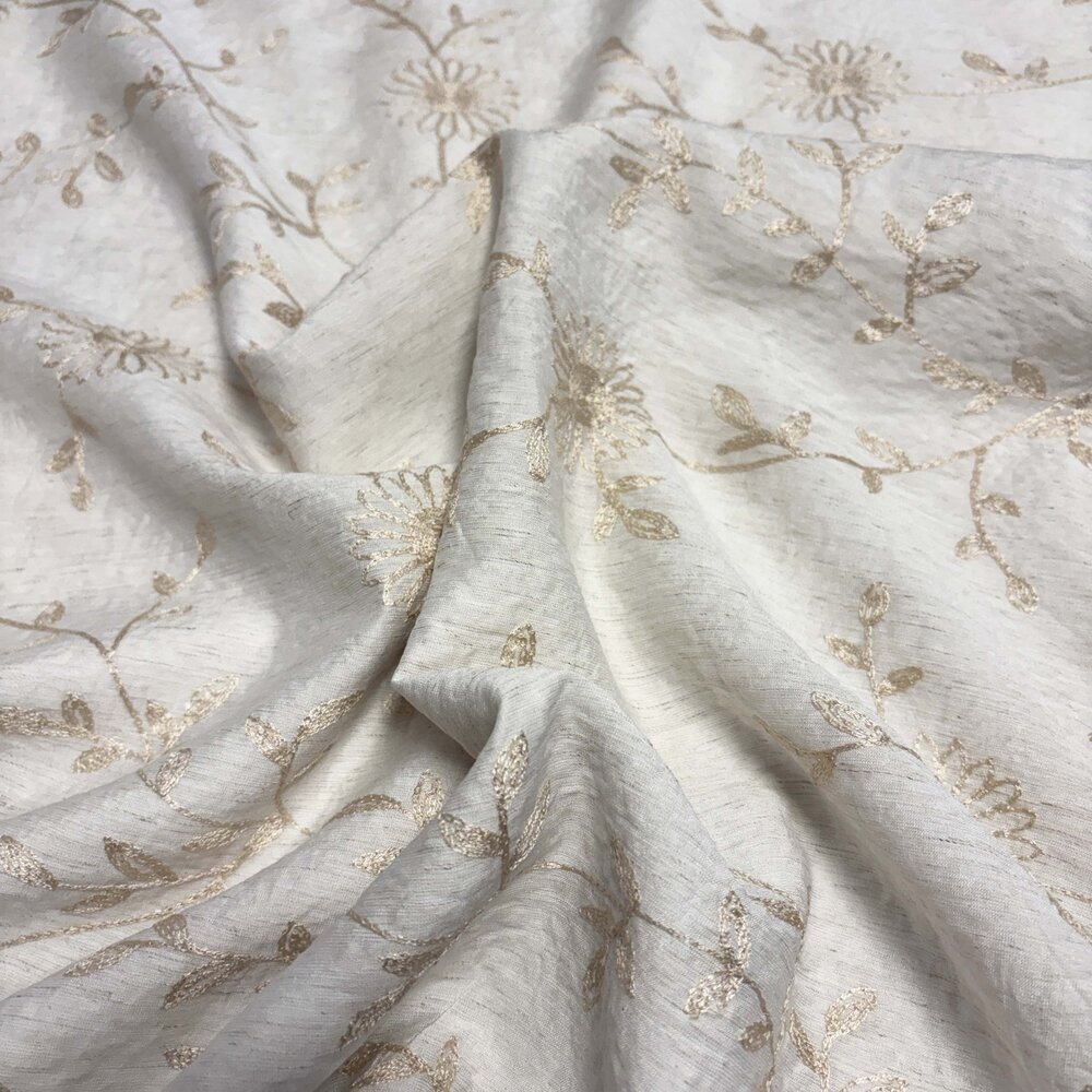 VJ COUPON Viscose Embroidered 5449 100+90 X150CM