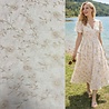 VJ COUPON Viscose Embroidered 5449 100+90 X150CM