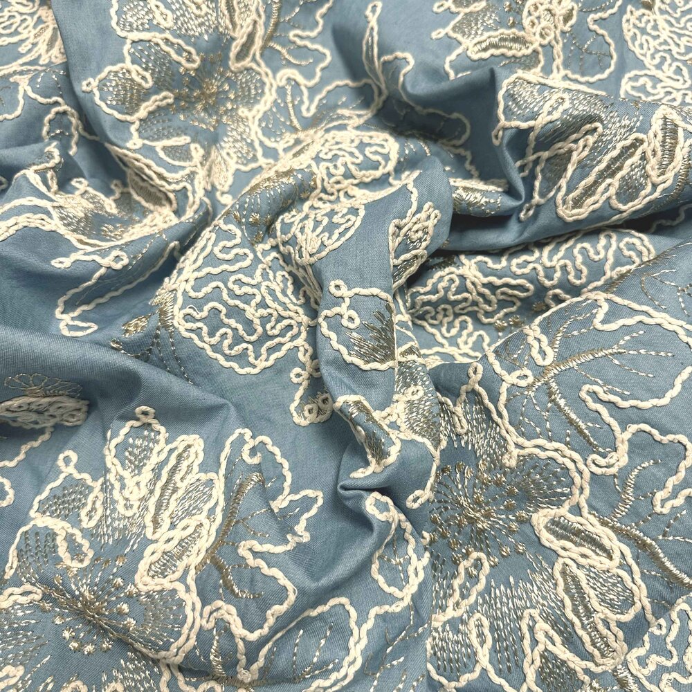VJ COUPON Embroidered Jeans 5027 70X140CM