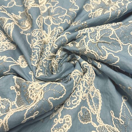 VJ COUPON Embroidered Jeans 5027 70X140CM