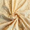 VJ COUPON Baumwollbatist, bestickt, 4515 - gelb, 70 x 140 cm VJ COUPON Baumwollbatist, bestickt, 4515 - gelb, 70 x 140 cm