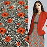 COUPON VJ - Lin Viscose Jet d'encre 4987 135X140CM