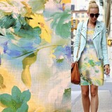 VJ COUPON Leinen-Viskose-Tintenstrahldrucker 5073 90 x 140 cm VJ COUPON Leinen-Viskose-Tintenstrahldrucker 5073 90 x 140 cm