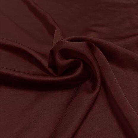 Satin extensible soyeux SI13 - rouge vin Satin extensible soyeux SI13 - rouge vin